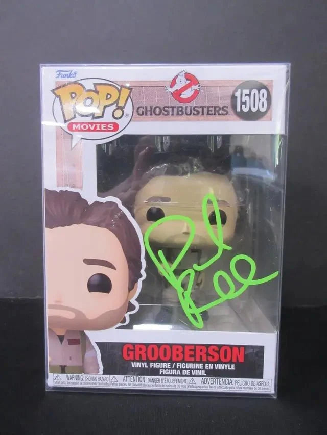 Paul Rudd Signed Ghostbusters Grooberson Funko Pop #1508 (COA)
