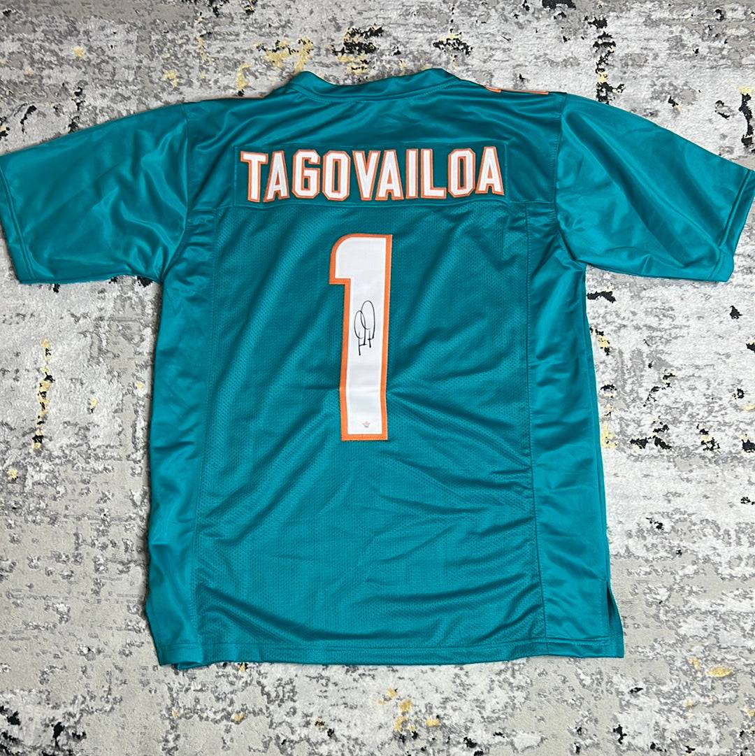 Autographed Tua Tagovailoa Miami Dolphins Jersey