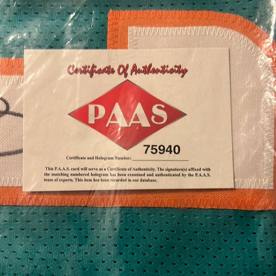 Autographed Tua Tagovailoa Miami Dolphins Jersey