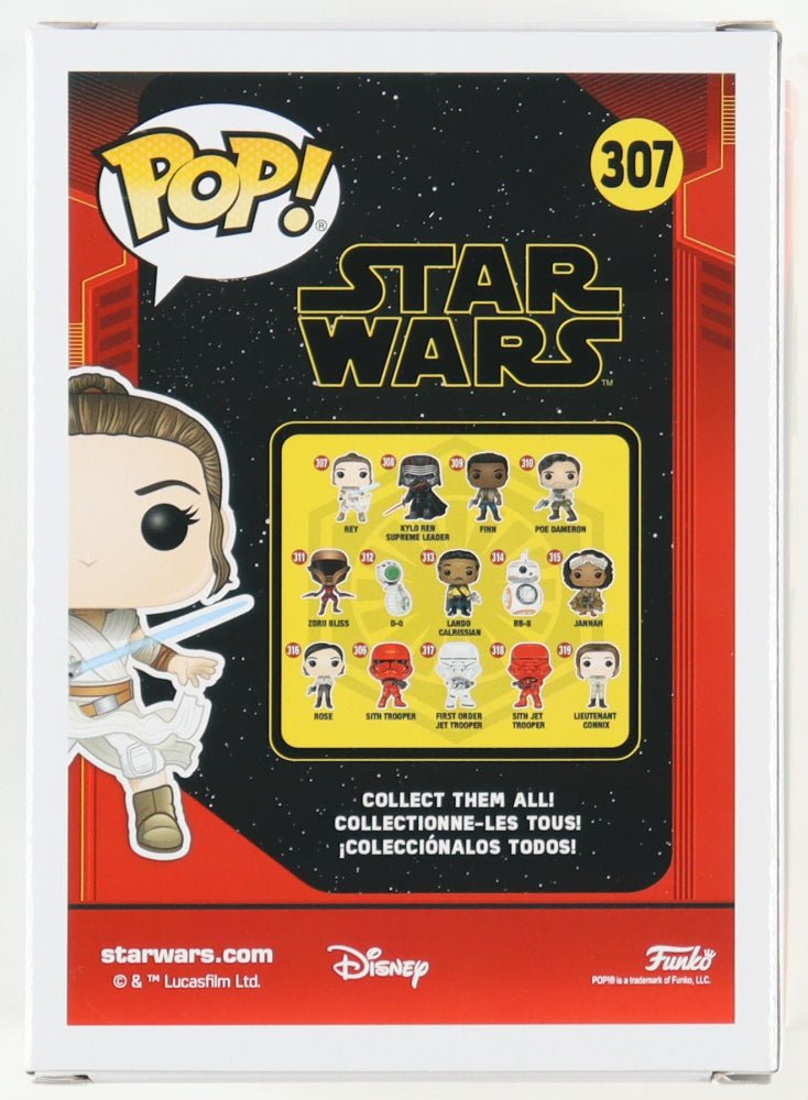 Cailey Fleming Signed Star Wars Rey Funko Pop #307 (JSA)