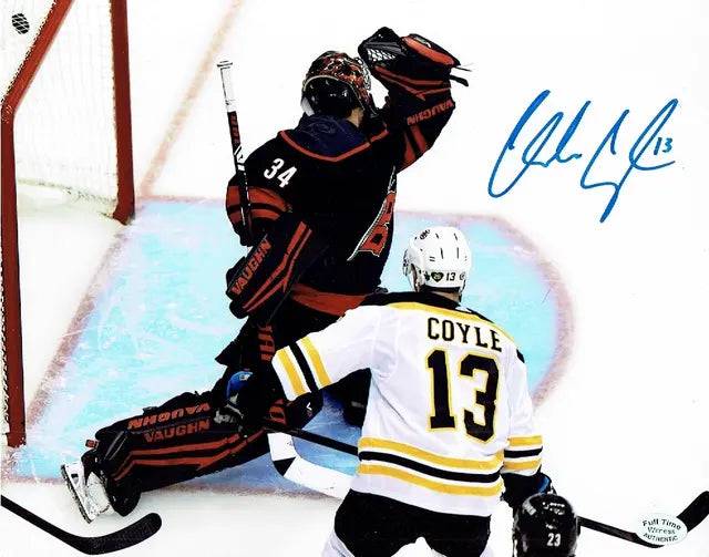 Charlie Coyle Boston Bruins Autographed 8x10 Photo Full Time coa