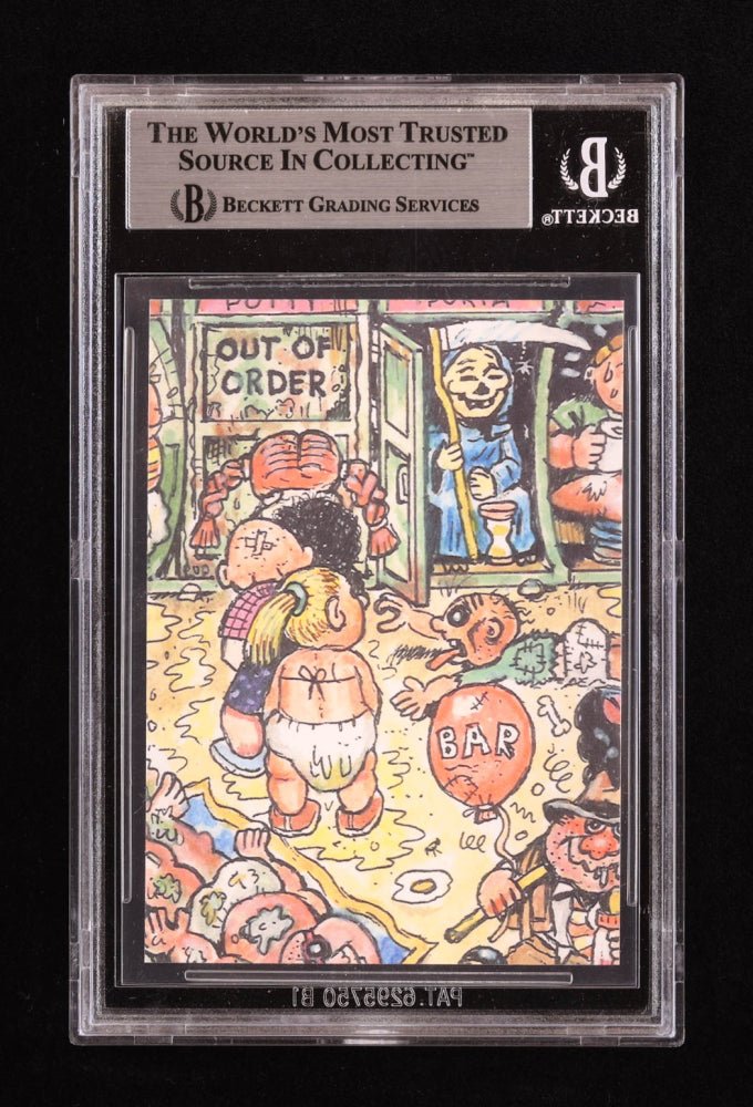 Chevy Chase Signed 2023 Garbage Pail Kids #42B (BGS)