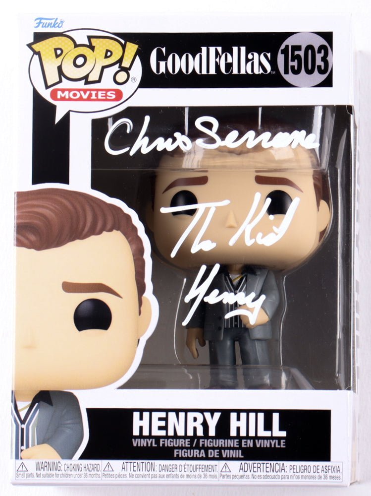 Chris Serrone Signed Goodfellas Funko Pop #1503 (Beckett)