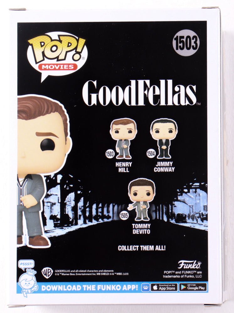 Chris Serrone Signed Goodfellas Funko Pop #1503 (Beckett)