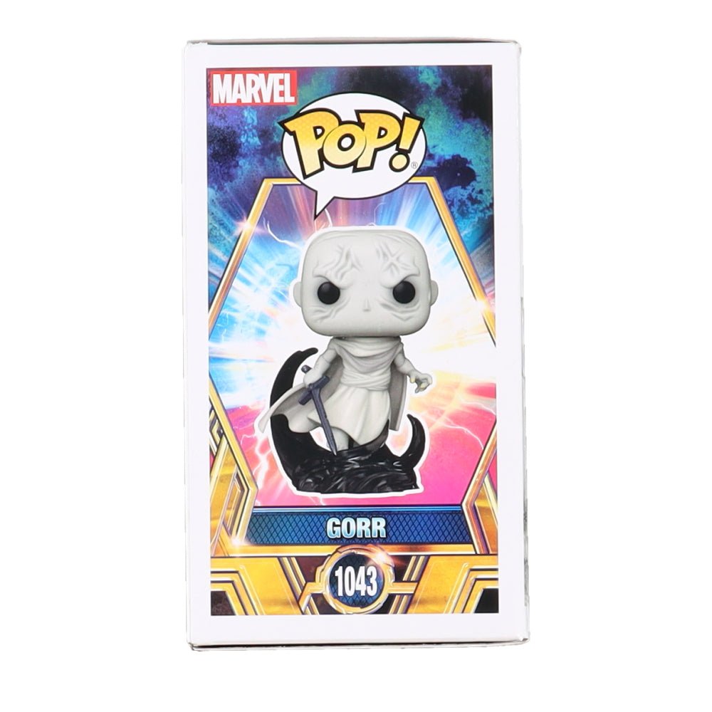Christian Bale Signed Thor Gorr Funko Pop #1043 (Beckett)