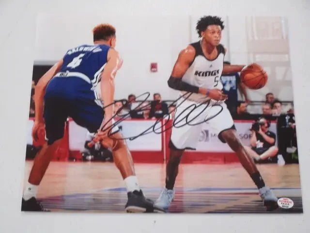 De'Aaron Fox Kings Signed 8x10 Photo (PAAS COA)