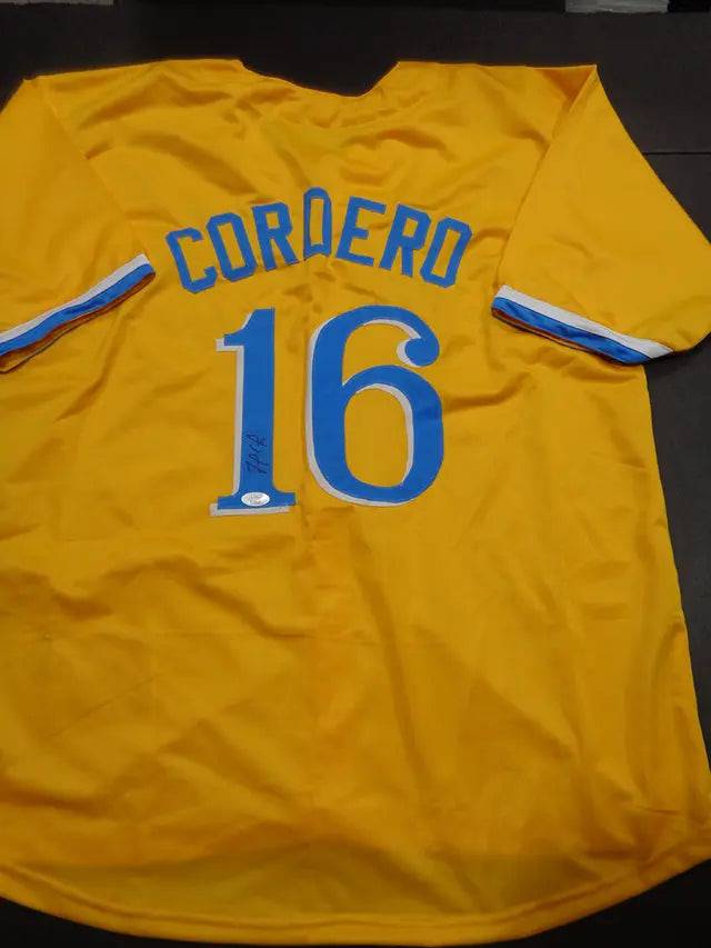 Franchy Cordero Red Sox Autographed Custom Jersey (JSA COA)
