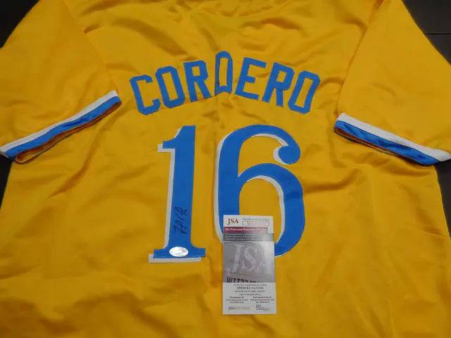 Franchy Cordero Red Sox Autographed Custom Jersey (JSA COA)