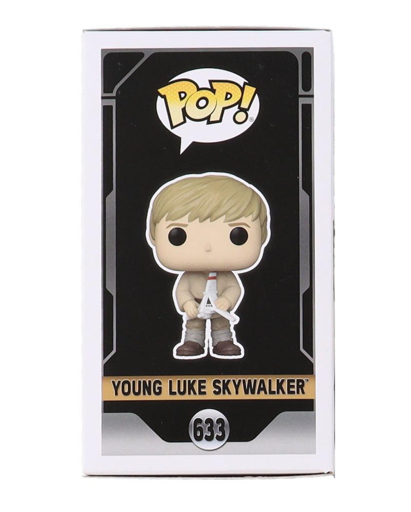 Grant Feely Signed Young Luke Skywalker Funko Pop #633 (JSA)