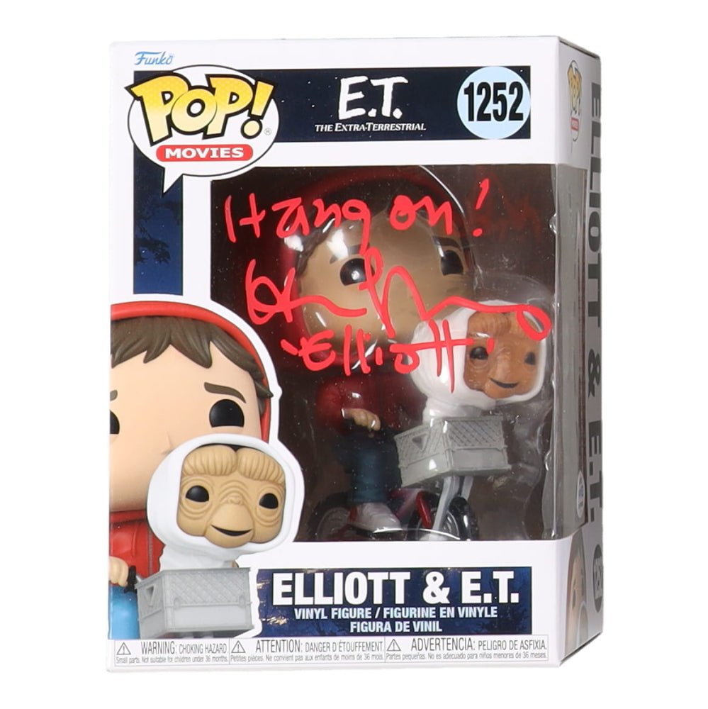 Henry Thomas Signed E.T. Elliott Funko Pop #1252 (ACOA)
