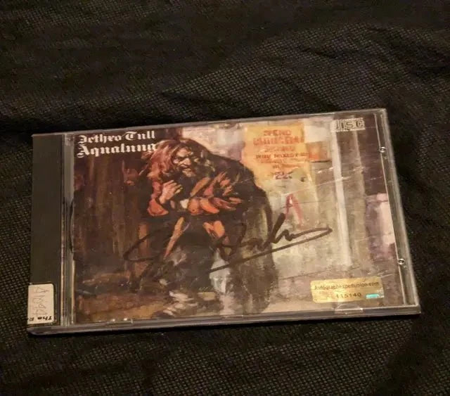 Ian Anderson Jethro Tull Signed CD Cover (COA)