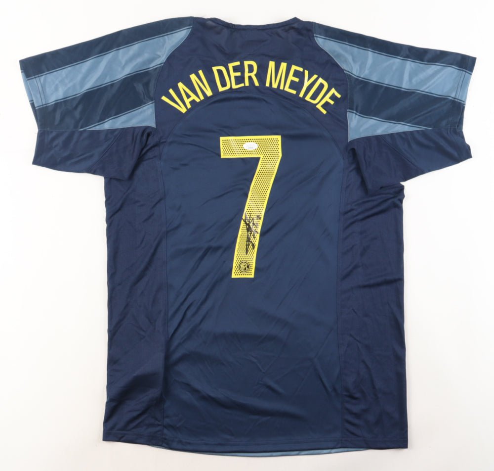 Andy Van Der Meyde Signed Inter Milan Nike Jersey (JSA)