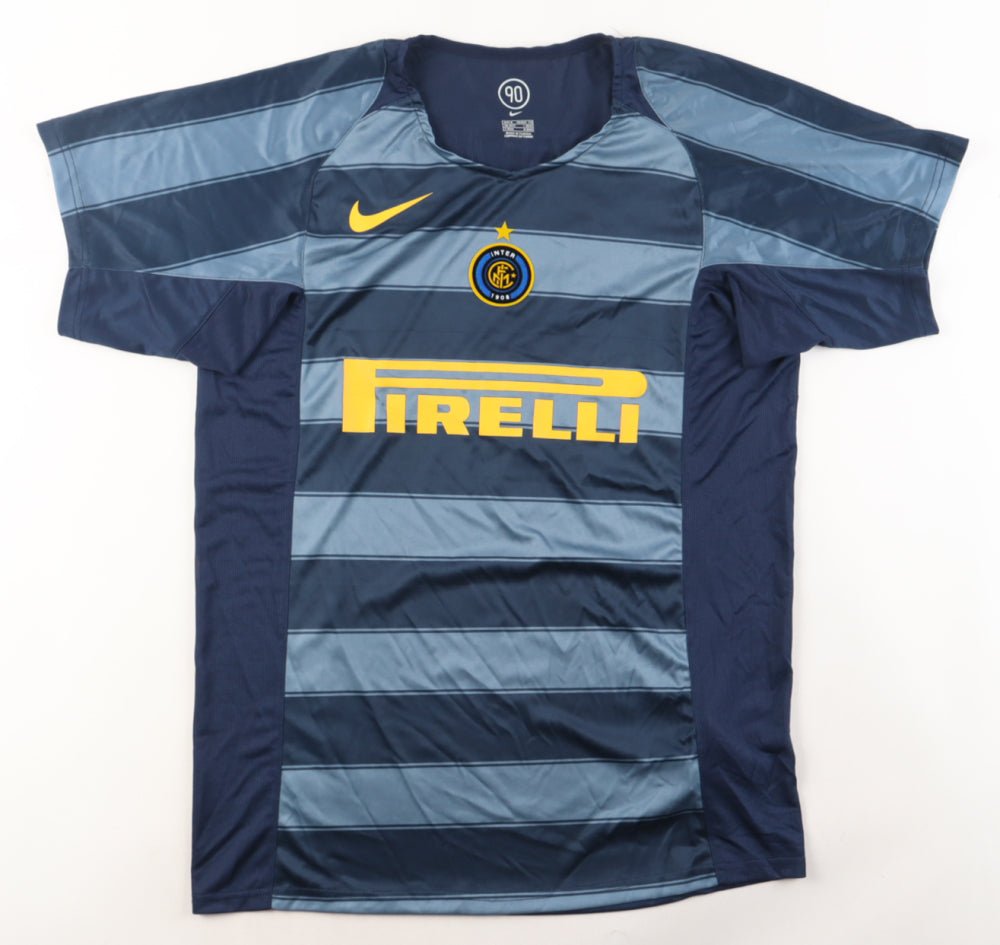 Andy Van Der Meyde Signed Inter Milan Nike Jersey (JSA)