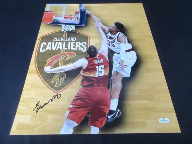 Isaac Okoro Cavaliers Signed 16x20 Photo (FSG Witnessed)