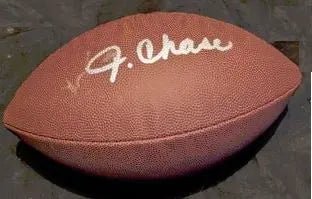 Ja'Marr Chase Autographed Football (COA)