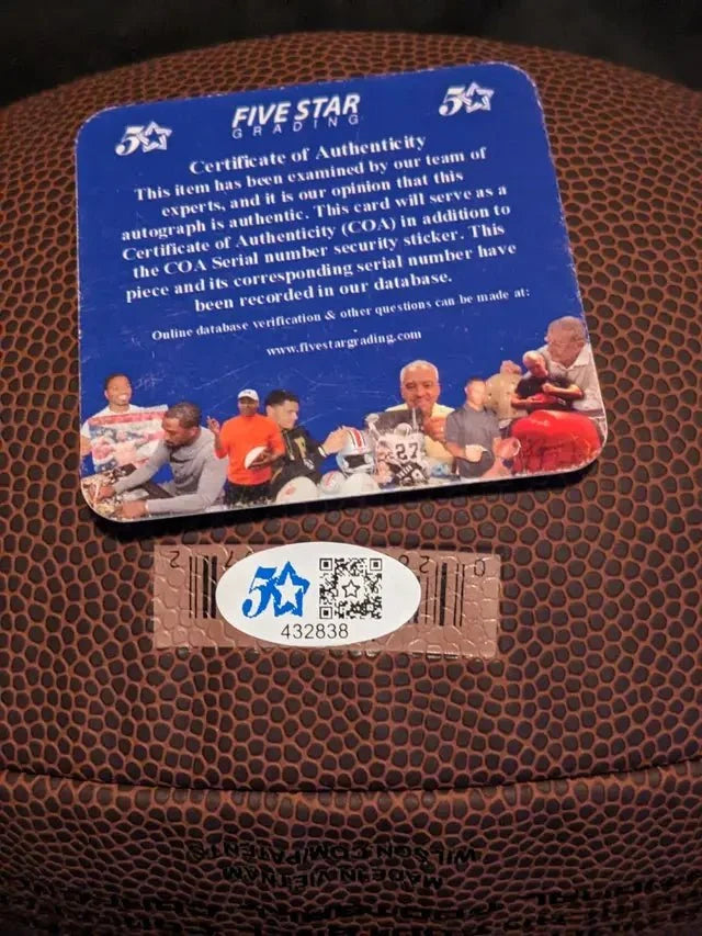 Ja'Marr Chase Autographed Football (COA)