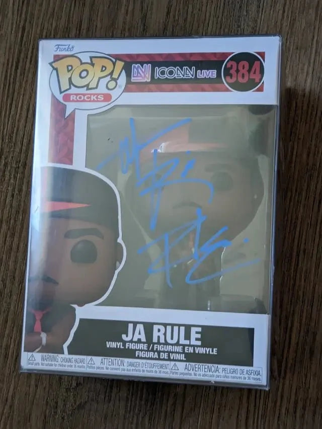 Ja Rule Autographed Funko Pop #384 (COA)