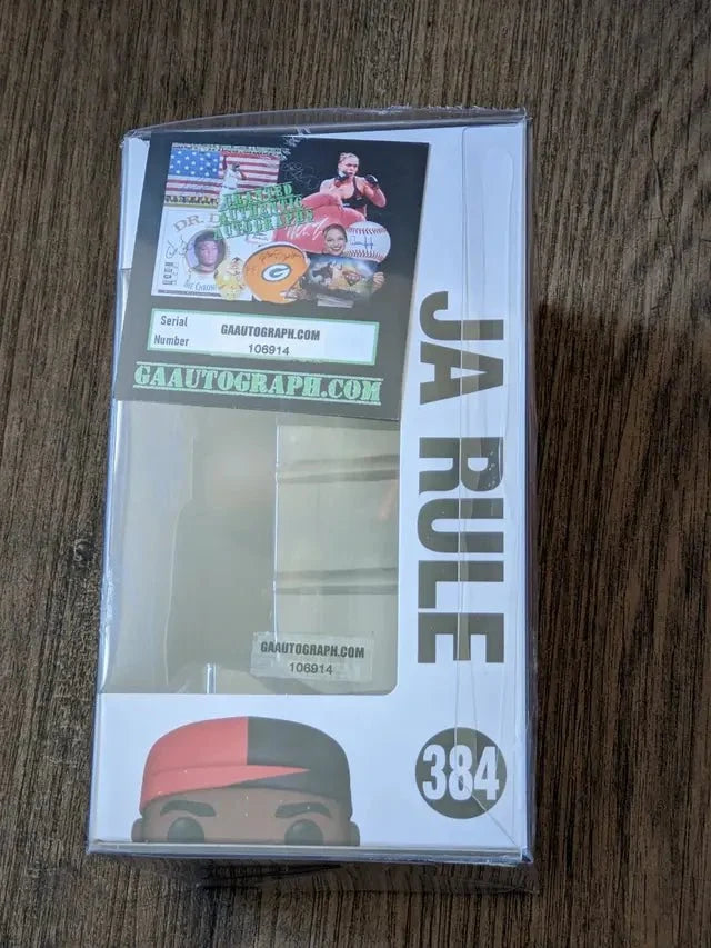 Ja Rule Autographed Funko Pop #384 (COA)