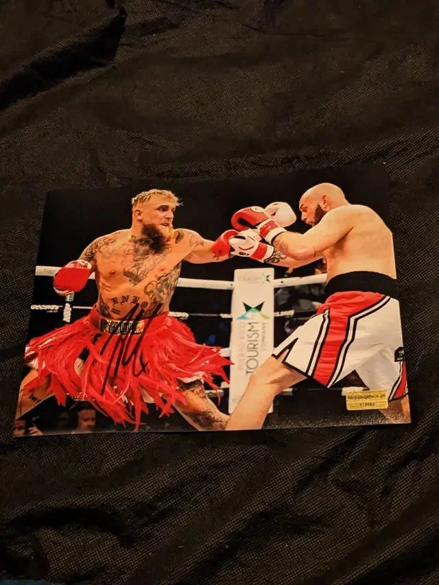 Jake Paul Signed 8x10 Photo (COA)