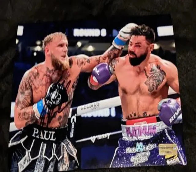 Jake Paul Signed 8x10 Photo, vs Mike Perry (COA)