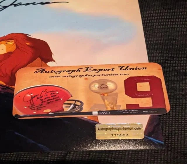 James Earl Jones Signed 'The Lion King' 8x10 Photo (COA)