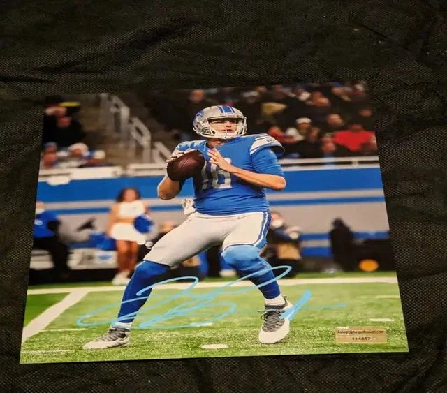 Jared Goff autographed 8x10 photo with coa