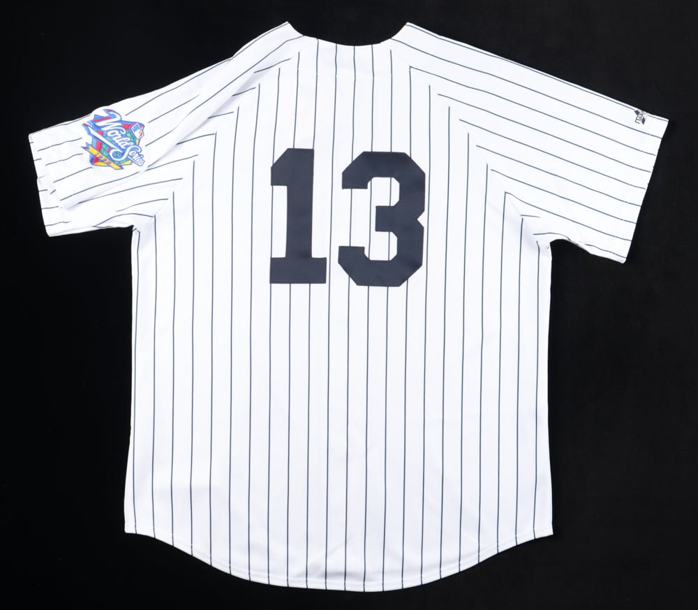 Jim Leyritz Signed Yankees 1999 World Series Jersey (PSA)