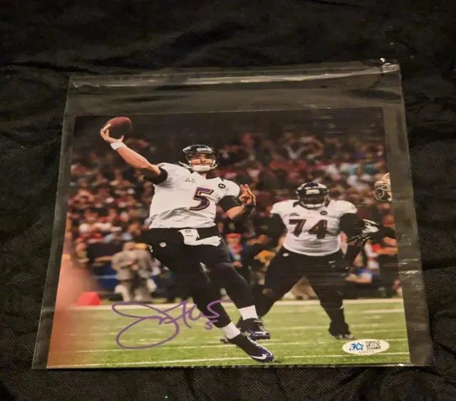 Joe Flacco Autographed 8x10 Photo (COA)