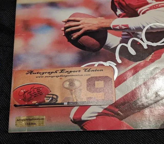 Joe Montana Signed Beckett Magazine (COA)