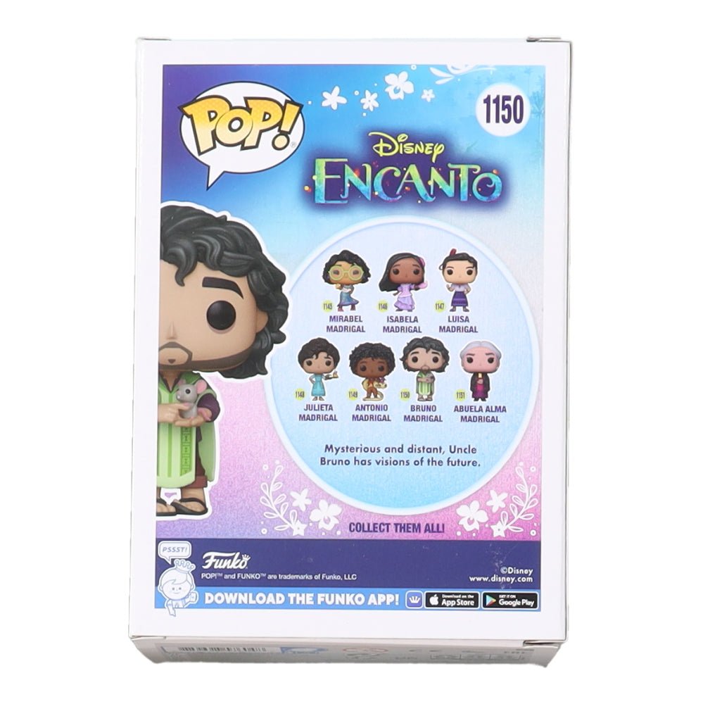 John Leguizamo Signed Encanto Bruno Funko Pop #1150 (Beckett)