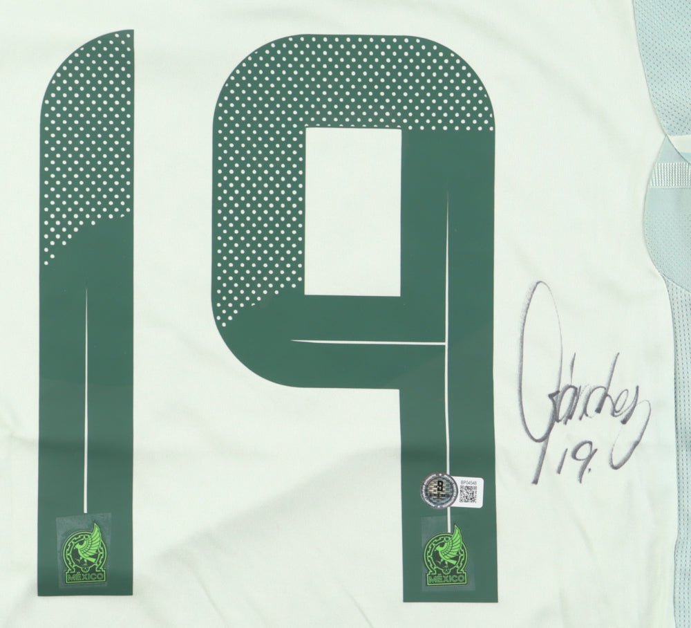 Jorge Sanchez Signed Mexico Adidas Jersey (Beckett)