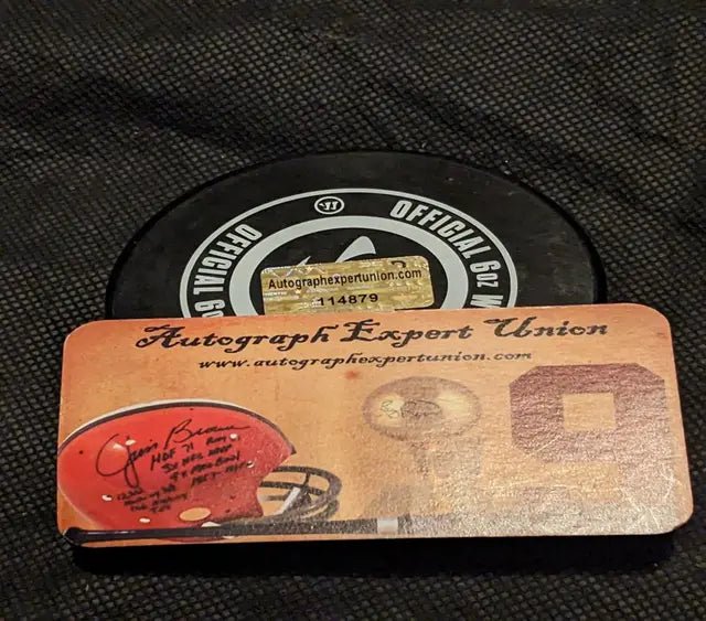 K'Andre Miller Signed Hockey Puck (COA)