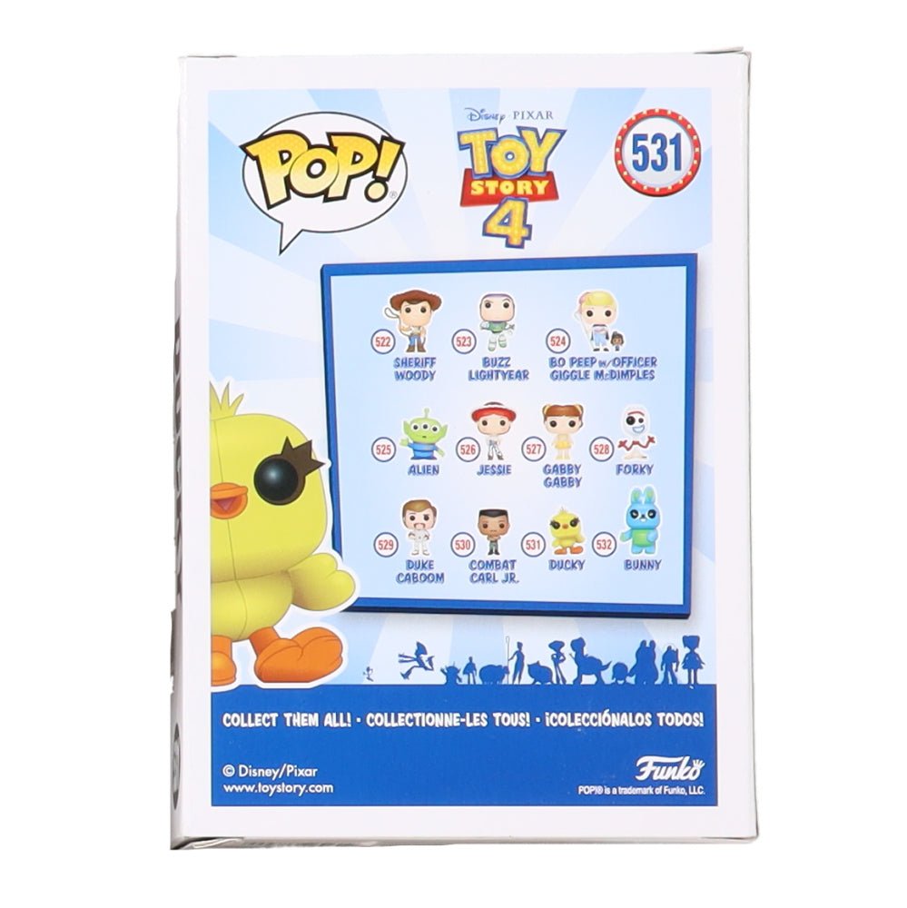 Keegan-Michael Key Signed Toy Story 4 Ducky Funko Pop #531 (Beckett)