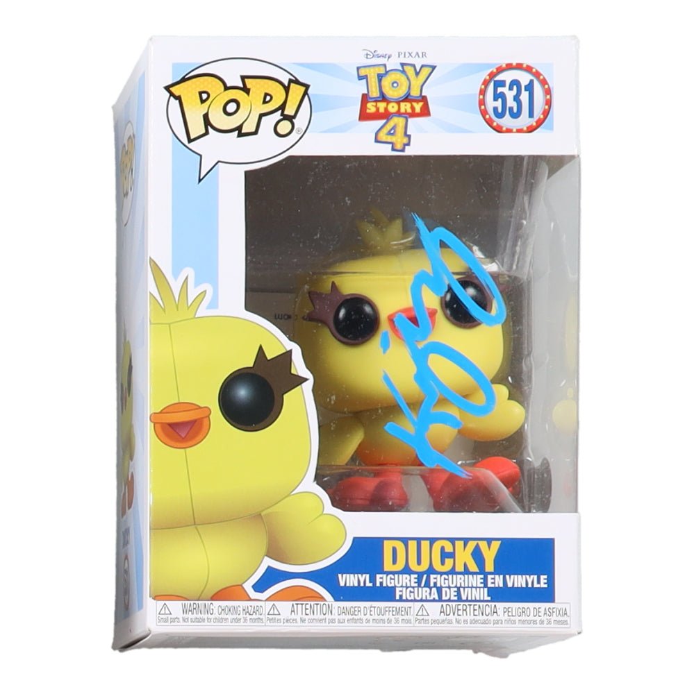 Keegan-Michael Key Signed Toy Story 4 Ducky Funko Pop #531 (Beckett)