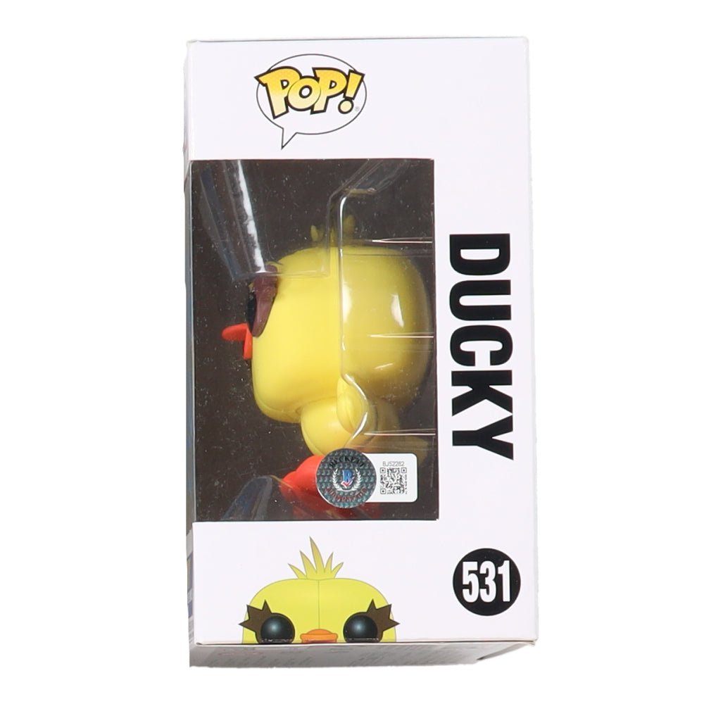 Keegan-Michael Key Signed Toy Story 4 Ducky Funko Pop #531 (Beckett)