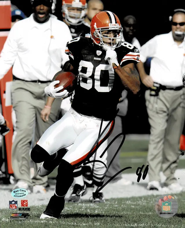 Kellen Winslow Jr. Cleveland Browns Autographed 8x10 Photo Mancave coa
