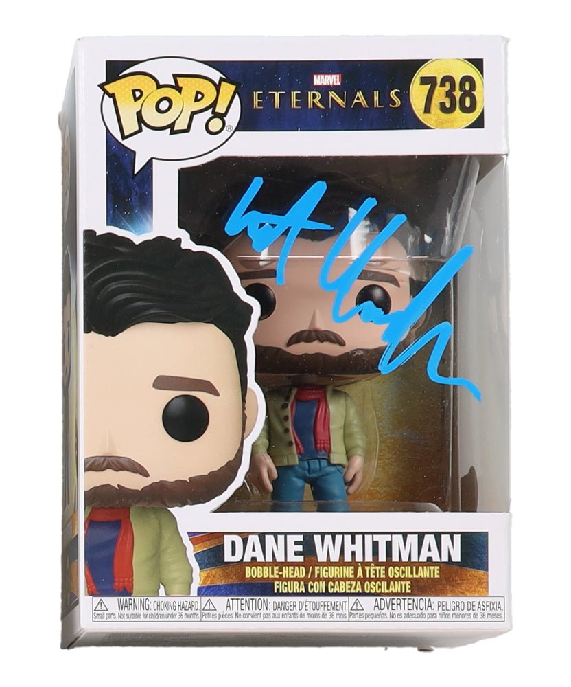 Kit Harington Signed Eternals Funko Pop #738 (Beckett)