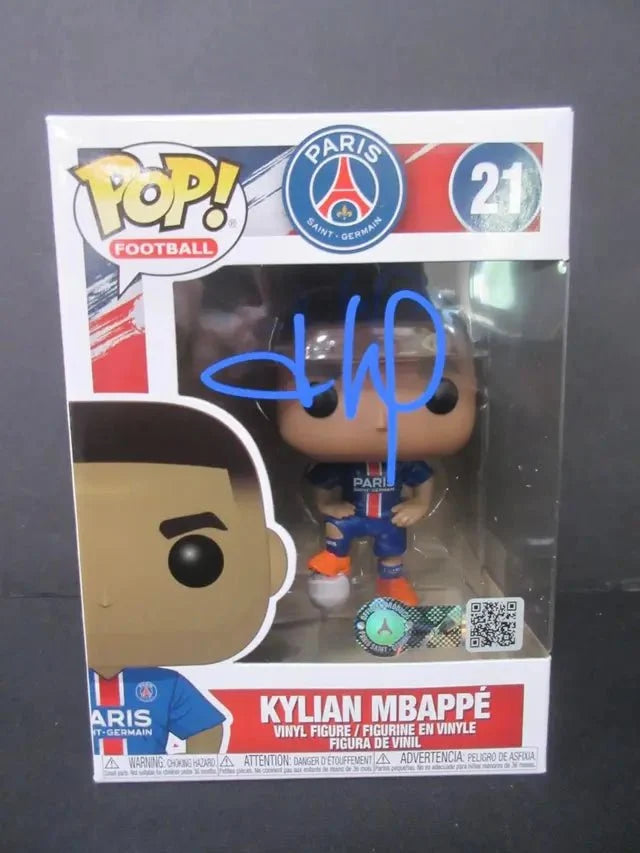 Kylian Mbappé Signed Paris Saint-Germain Funko Pop (Direct COA)