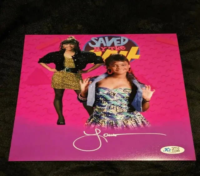 Lark Voorhies Saved by the Bell Signed 8x10 Photo (COA)