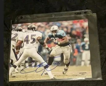 Lendale White autographed 8x10 photo with COA