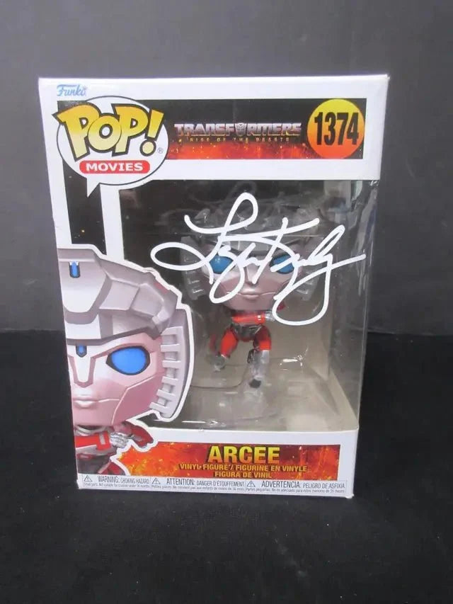 Liza Koshy Signed Transformers Arcee Funko Pop #1374 (GAA COA)