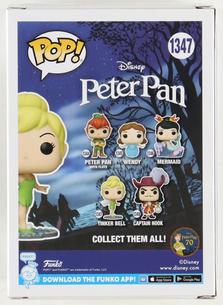 Margaret Kerry Signed Tinker Bell Funko Pop #1347 (JSA)
