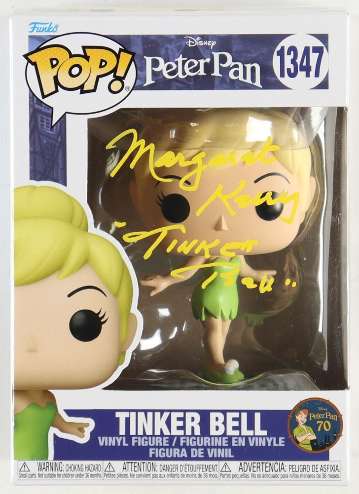 Margaret Kerry Signed Tinker Bell Funko Pop #1347 (JSA)