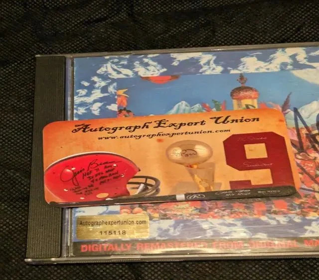Mick Jagger Rolling Stones Signed CD (COA)