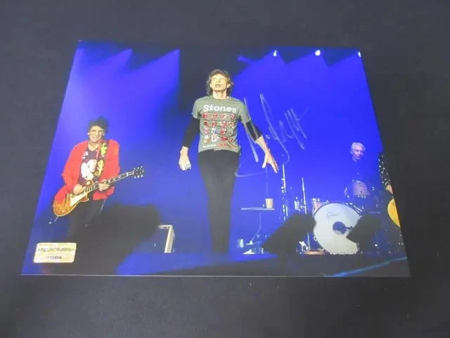 Mick Jagger Signed 8x10 Photo (EUA COA)