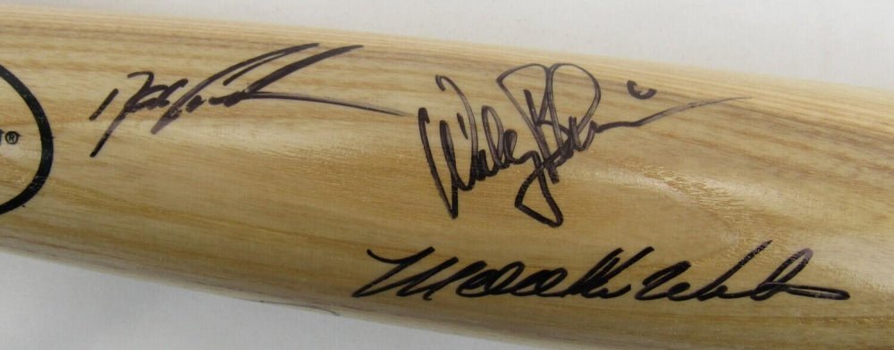 1986 Mets Multi-Signed Louisville Slugger Bat, 5 Signatures (Steiner)