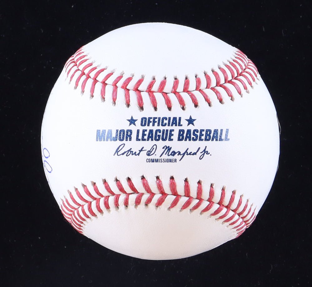 Ozzie Smith Signed HOF Baseball with Case (PSA Graded 10)