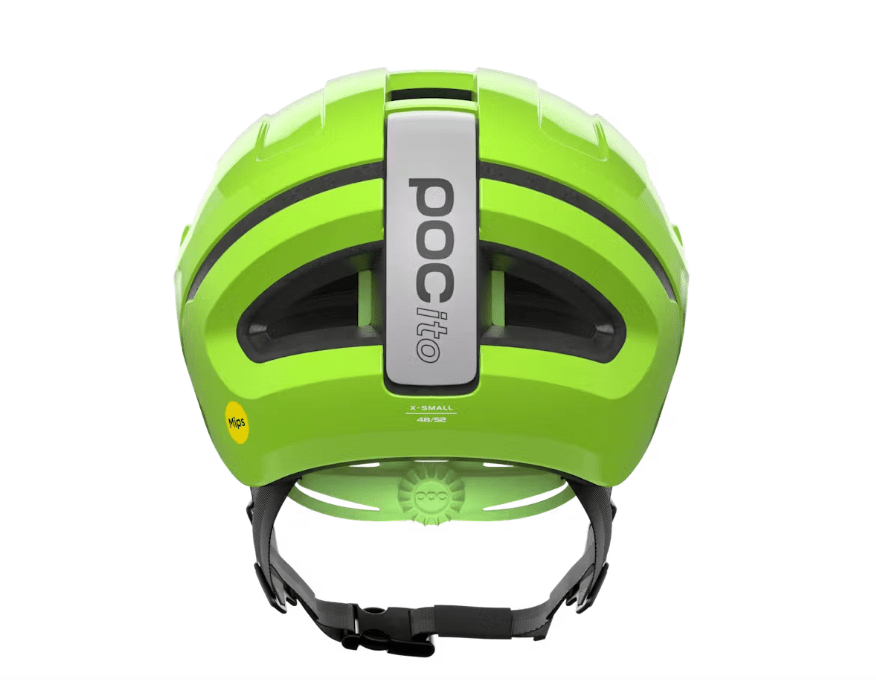 POC Pocito Omne MIPS Kids Helmet, XS 48-52cm, Fluorescent Yellow/Green