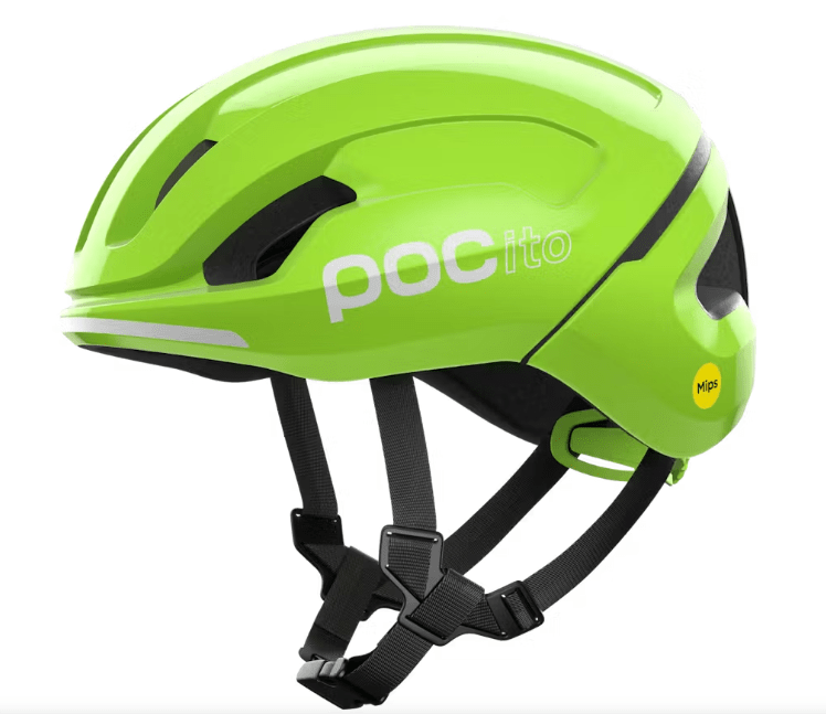POC Pocito Omne MIPS Kids Helmet, XS 48-52cm, Fluorescent Yellow/Green