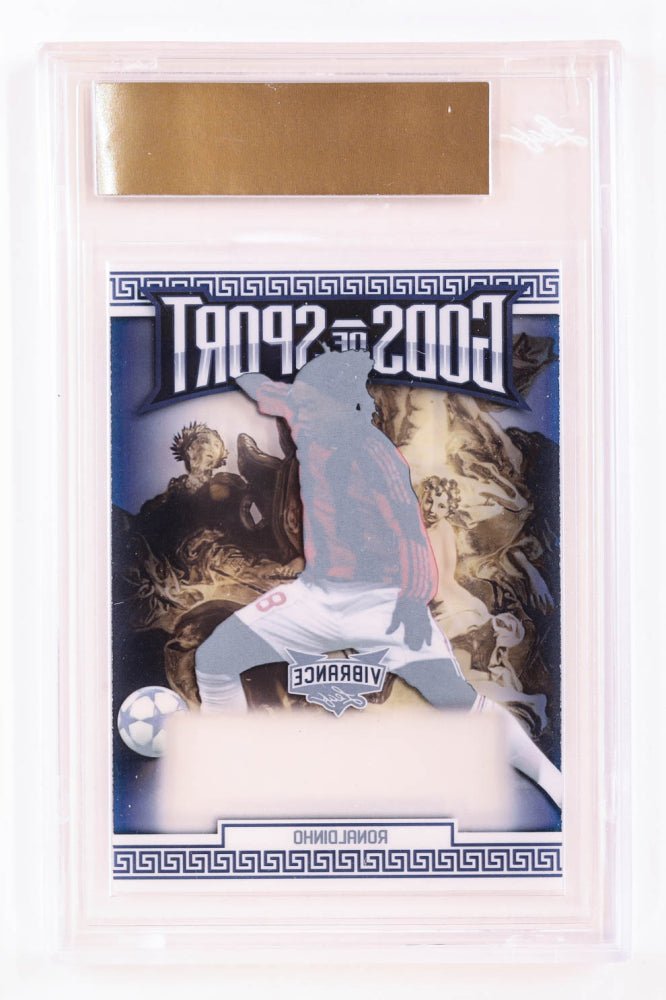 Ronaldinho 2022 Leaf Gods of Sport Proof Navy, 1/1 (Leaf)